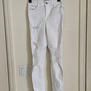 Refuge Denim Miami White Jeans